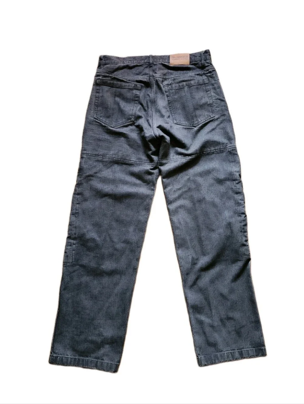 Sliders Men’s 38x36* Kevlar Lined Motorcycle Riding Jeans Black